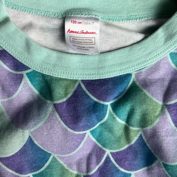 Hanna Andersson pjs size 6/7 - Picture 2 of 6